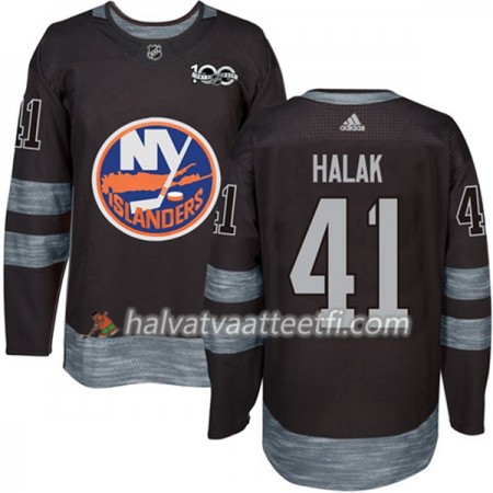 Miesten NHL New York Islanders Pelipaita Jaroslav Halak 41 1917-2017 100th Anniversary Adidas Musta Authentic Miesten NHL New York Islanders Pelipaita Jaroslav Halak 41 1917-2017 100th Anniversary Adidas Musta Authentic